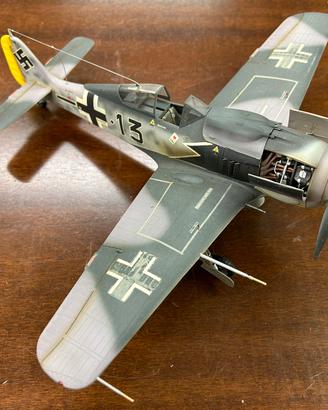 Modellino Statico Aereo Caccia Fockewulf FW 190