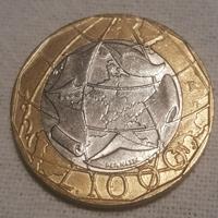 Moneta 1000 Lire 1997 con Errore Di Conio