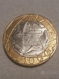 Moneta 1000 Lire 1997 con Errore Di Conio