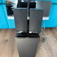 Impianto Audio+lettore DVD+2Cuffie wireless SONY