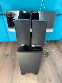 Impianto Audio+lettore DVD+2Cuffie wireless SONY
