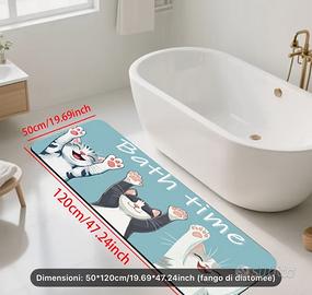 Tappetino Antiscivolo per Doccia