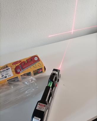 livella laser con bolla metro e laser