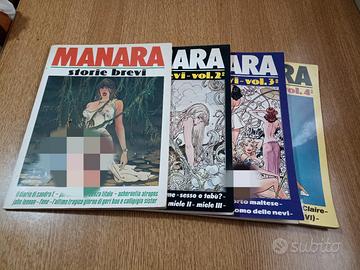 Raccolta di "Storie brevi" di Milo Manara