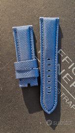 cinturino strap Officine Panerai 24 orologio blu
