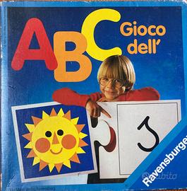 Gioco dell’ABC abbinamento disegno/lettera Ravensb