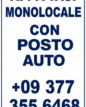 Monolocale con posto auto