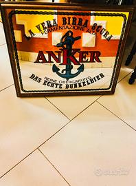 Quadro specchio pubblicitario vintage.