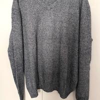 Maglione in Cashmere da Uomo - Grigio Melange