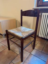 Sedie in legno