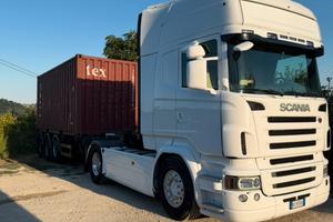 Scania r500 + semirimorchio portacontainer