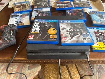 Ps4 slim e 14 giochi