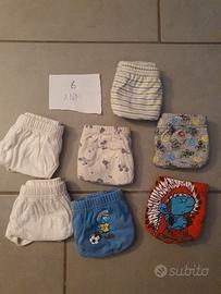 11 slip + 4 boxer in blocco