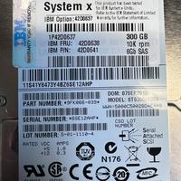 Hd IBM 300 GB 10K rpm 6Gb SAS prezzo per 4 pezzi