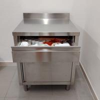 Mobiletto  in acciaio