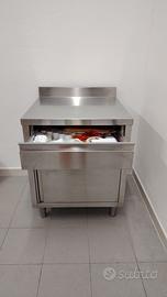 Mobiletto  in acciaio