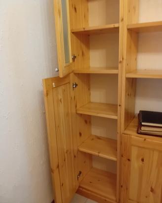 libreria con vetrina 