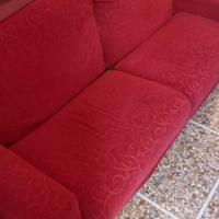 Divano letto bordeaux