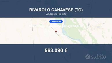 Immobile in asta di 1798 m² a Rivarolo Canavese