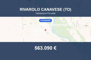 Immobile in asta di 1798 m² a Rivarolo Canavese