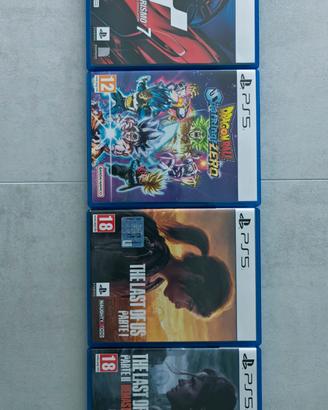 Lotto giochi ps5 come nuovi