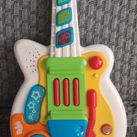 Chitarra interattiva insegna note musicali