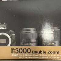 Nikon D3000 Double Zoom Kit (18-55mm + 55-200mm)