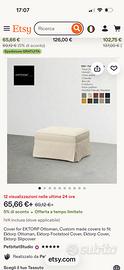 Fodera per pouf ektorp