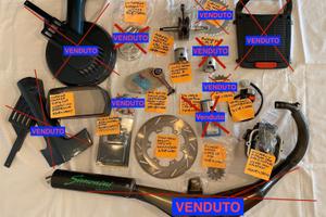 Vari ricambi nuovi e usati Malaguti fifty top