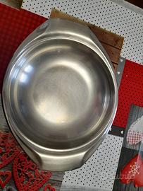 piatto da portata in acciaio inox