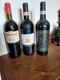 vino Brunello-Grattamacco-Taurasi