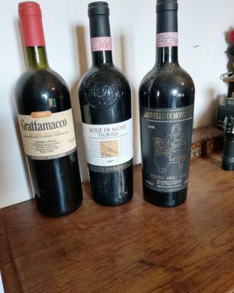 vino Brunello-Grattamacco-Taurasi