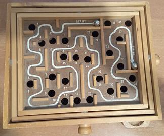 Gioco Legno Labirinto