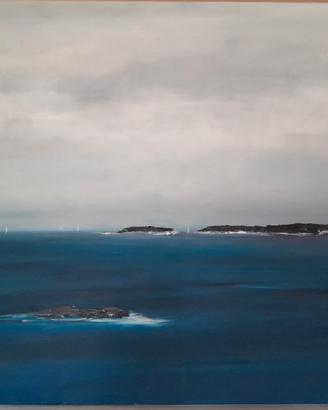 Quadro paesaggio marino