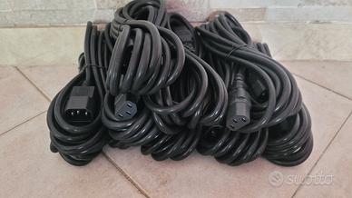 Cavo di alimentazione IEC C13/IEC C14, 10 A