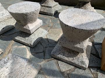 Capitelli coperture pilastri pietra naturale
