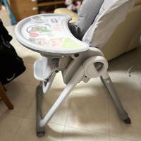 Seggiolone Chicco Polly2Start Grigio