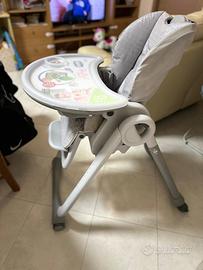 Seggiolone Chicco Polly2Start Grigio