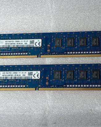 RAM SK Hynix da 4 GB DDR3