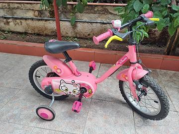 bicicletta 14 decathlon bambina 