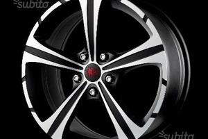 CERCHI MOMO REDS BLACK KNIGHT da 17 nuovi