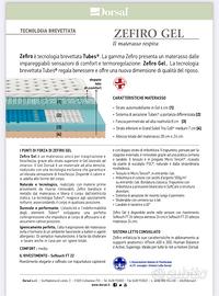 Materasso Dorsal  Top di gamma Zefiro  170x200