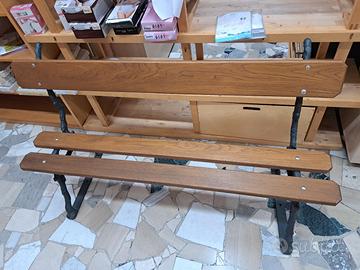 Panchina piedi in ghisa 