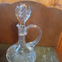 brocca e due insalatiere in cristallo vintage