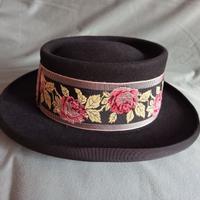 cappello da donna nero Cappellificio Cervo