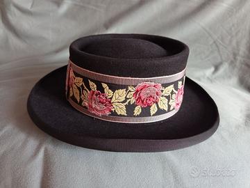 cappello da donna nero Cappellificio Cervo