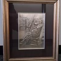 Quadro in argento 