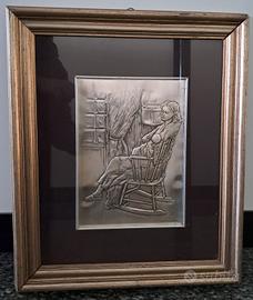 Quadro in argento 