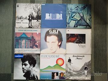 LOTTO 36 DISCHI IN VINILE ITALIANI ANNI 70/80