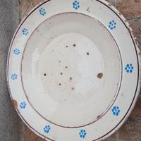 Antico Vassoio-Piatto  CeramicaTerracotta Antichi